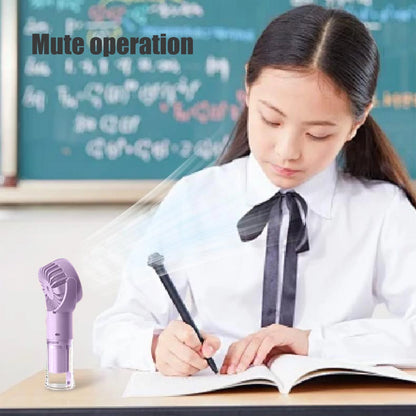 16.8 Cm 4-Speed Rechargeable Handheld Mini Fan