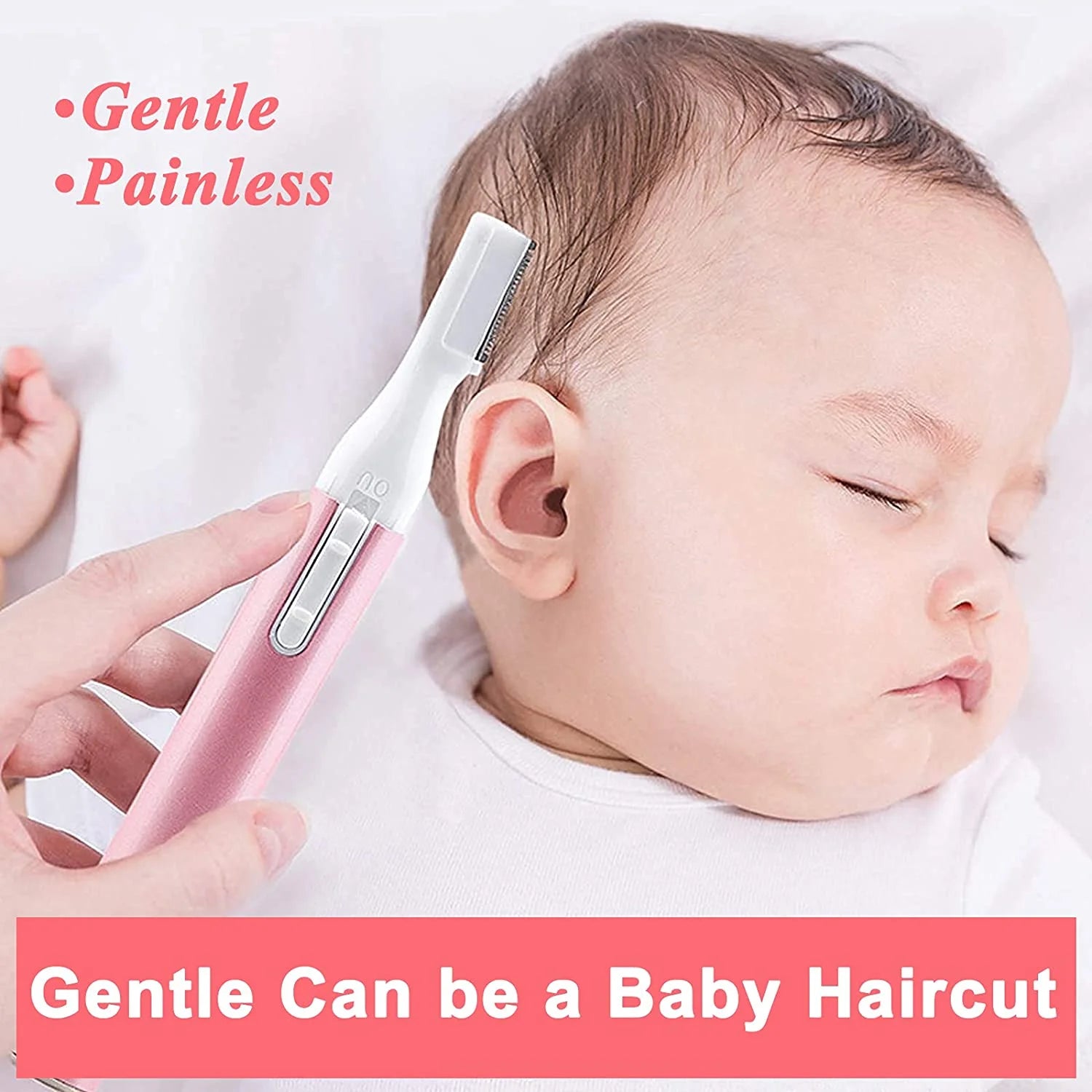Eyebrow Hair Trimmer, Women Electric Hair Remover Eyebrow Shaper Portable Facial Hair Razor, Gift for Women