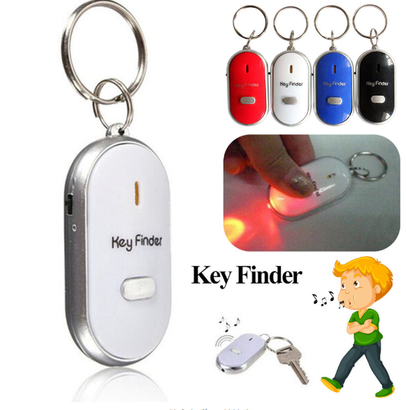 Key Finder Artifact Whistle Key Lost-Proof Device Voice Control Key Finder Accessory