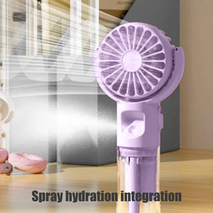 16.8 Cm 4-Speed Rechargeable Handheld Mini Fan