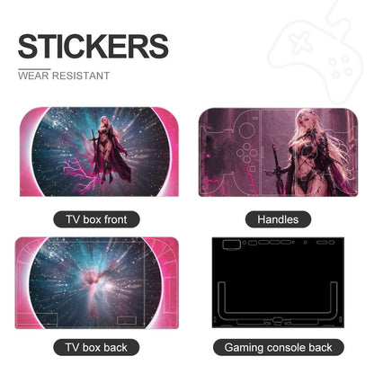 Console Skin Kit – Starborn Fury – Compatible with Nintendo Switch 2