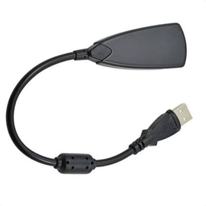 5HV2 Stereo 7.1 Channel with Cable Sound Card USB Sound Card Computer Games Dedicated External High-End Sound Card