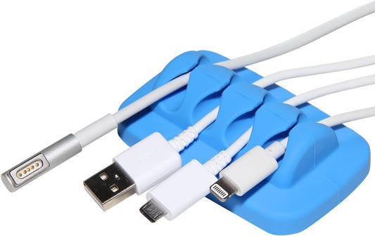 ENVISIONED Cable Organizer – Keep Your Desk Tidy and Cables Within Reach