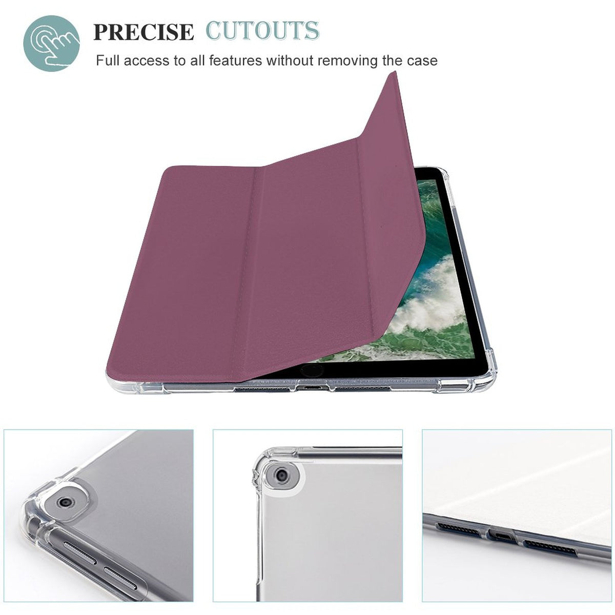 Tablet Case with Pencil Holder – Fireside Fig