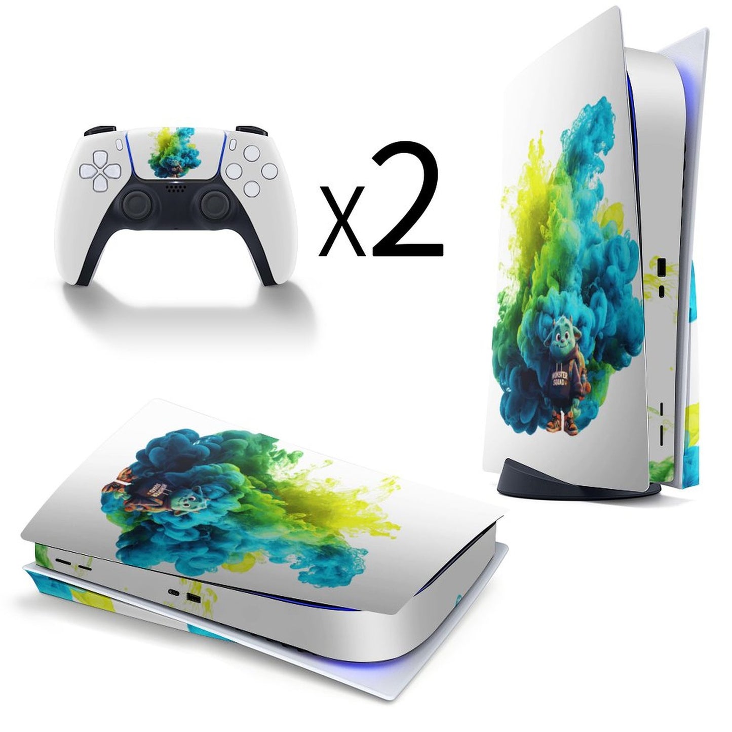 Console Skin Kit – Monster Squad