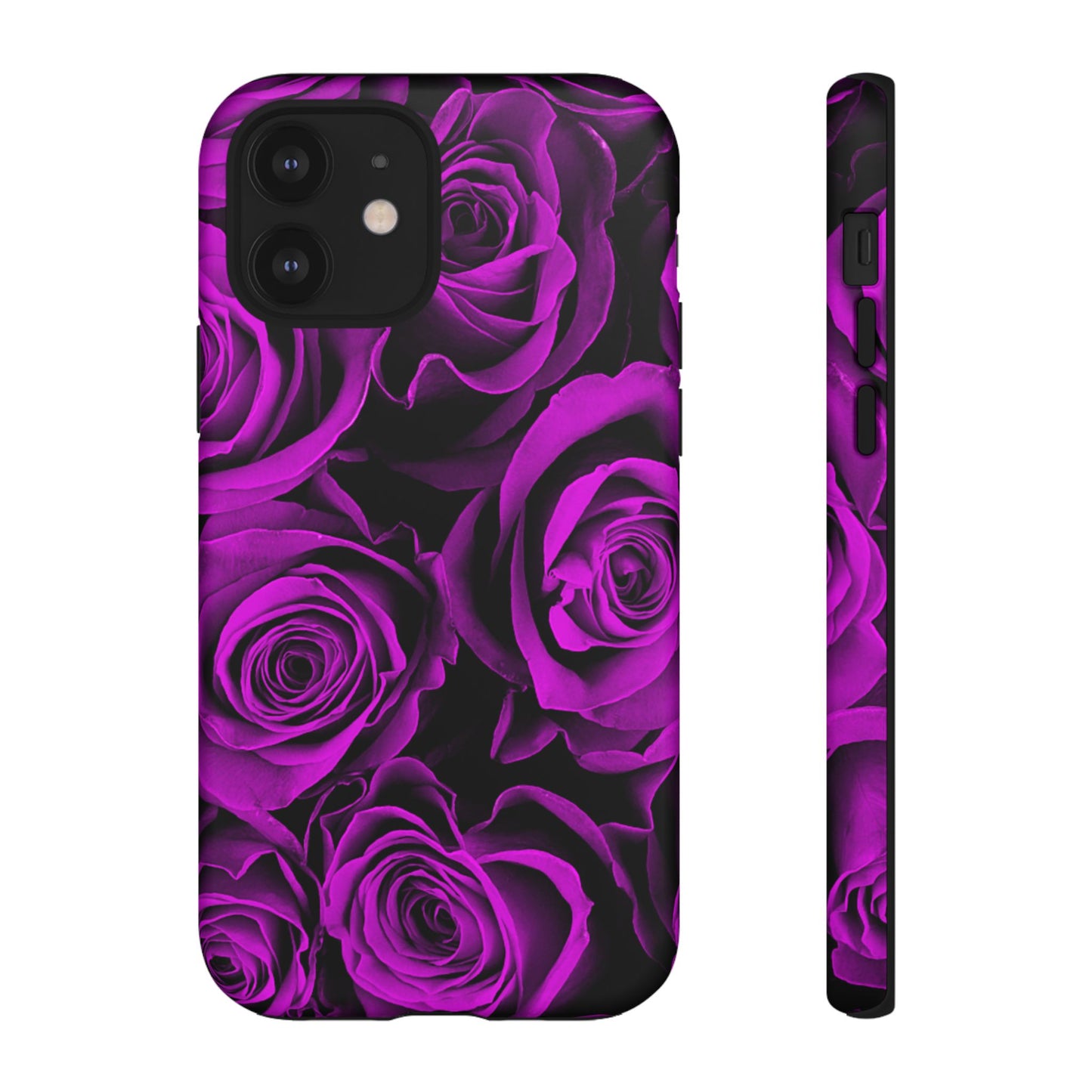 Protective Phone Case – Amethyst Roses