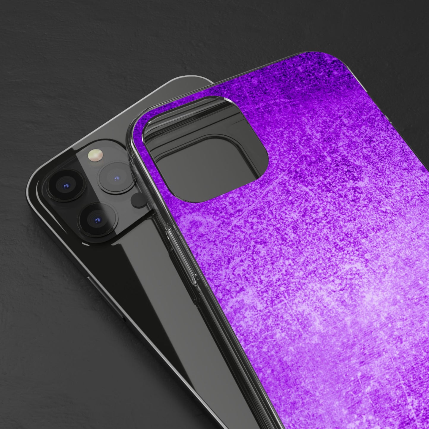 Clear Phone Case – Violet Voltage