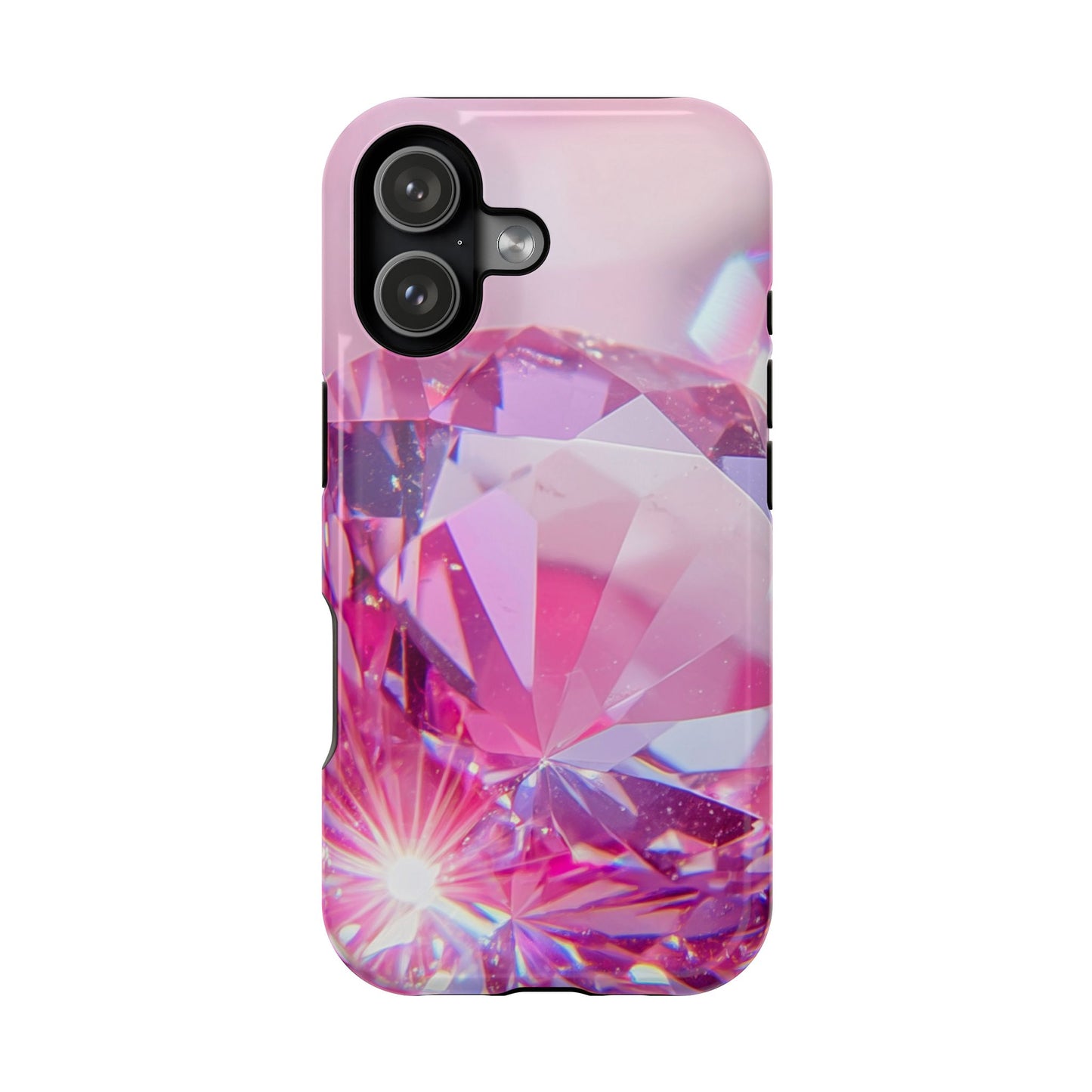Impact-Resistant Phone Case – Pink Ice