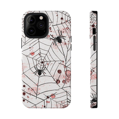 Impact-Resistant Phone Case – Blood Web