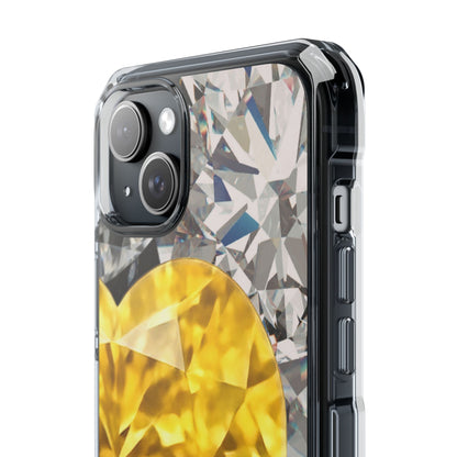 Clear Magnetic Phone Case – Heart of Gold