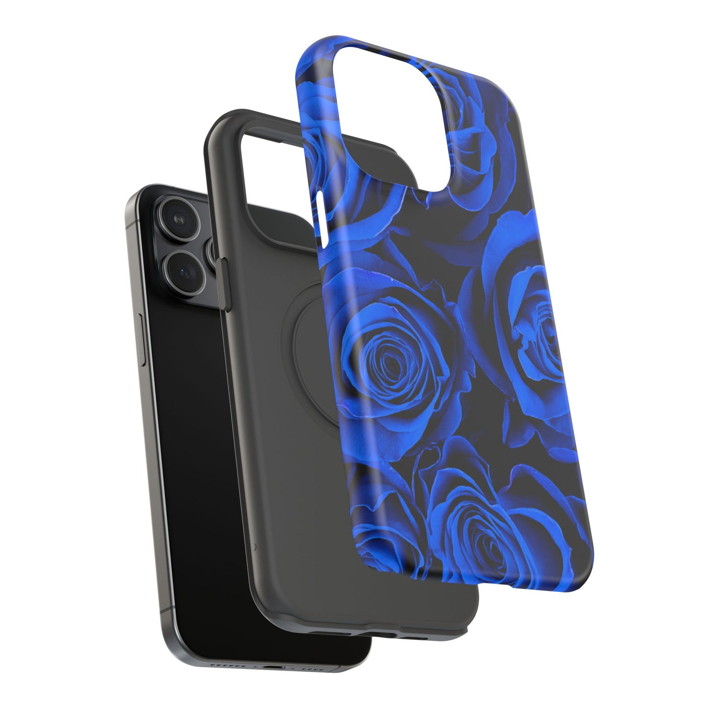Impact-Resistant Phone Case – Midnight Bloom