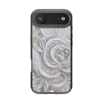 Clear Phone Case – Lace Veil