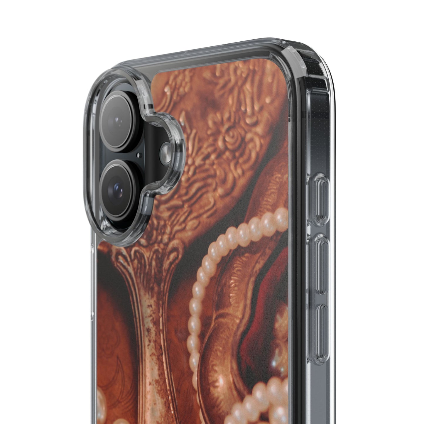 Clear Phone Case – Bronze Vanity