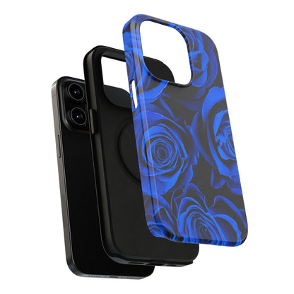 Impact-Resistant Phone Case – Midnight Bloom