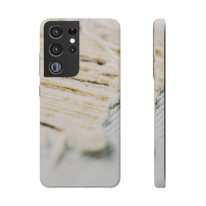 Snap Phone Case – Woven Warmth