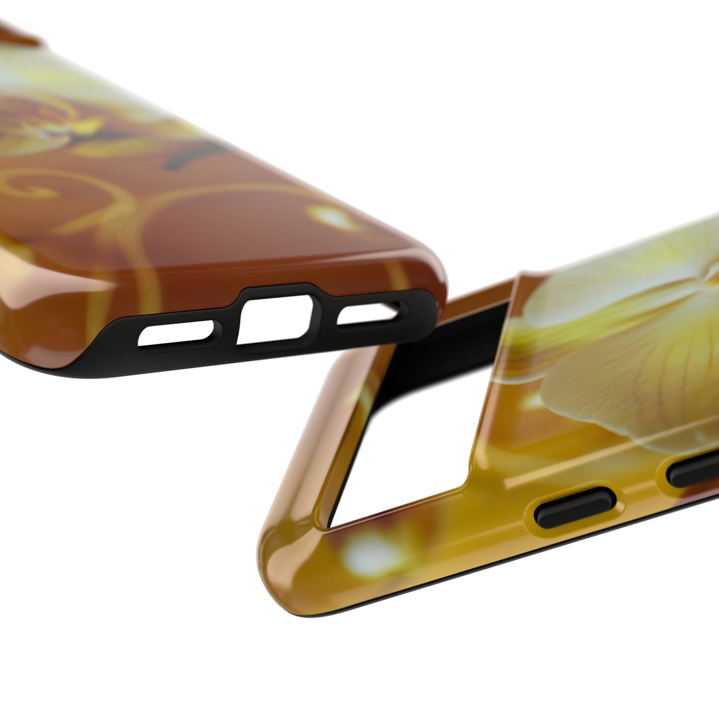 Protective Phone Case – Amber Orchid
