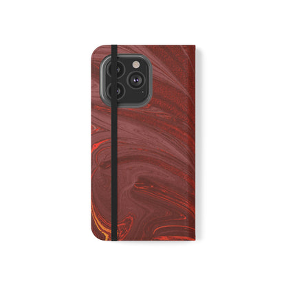 Flip Case – Crimson Current