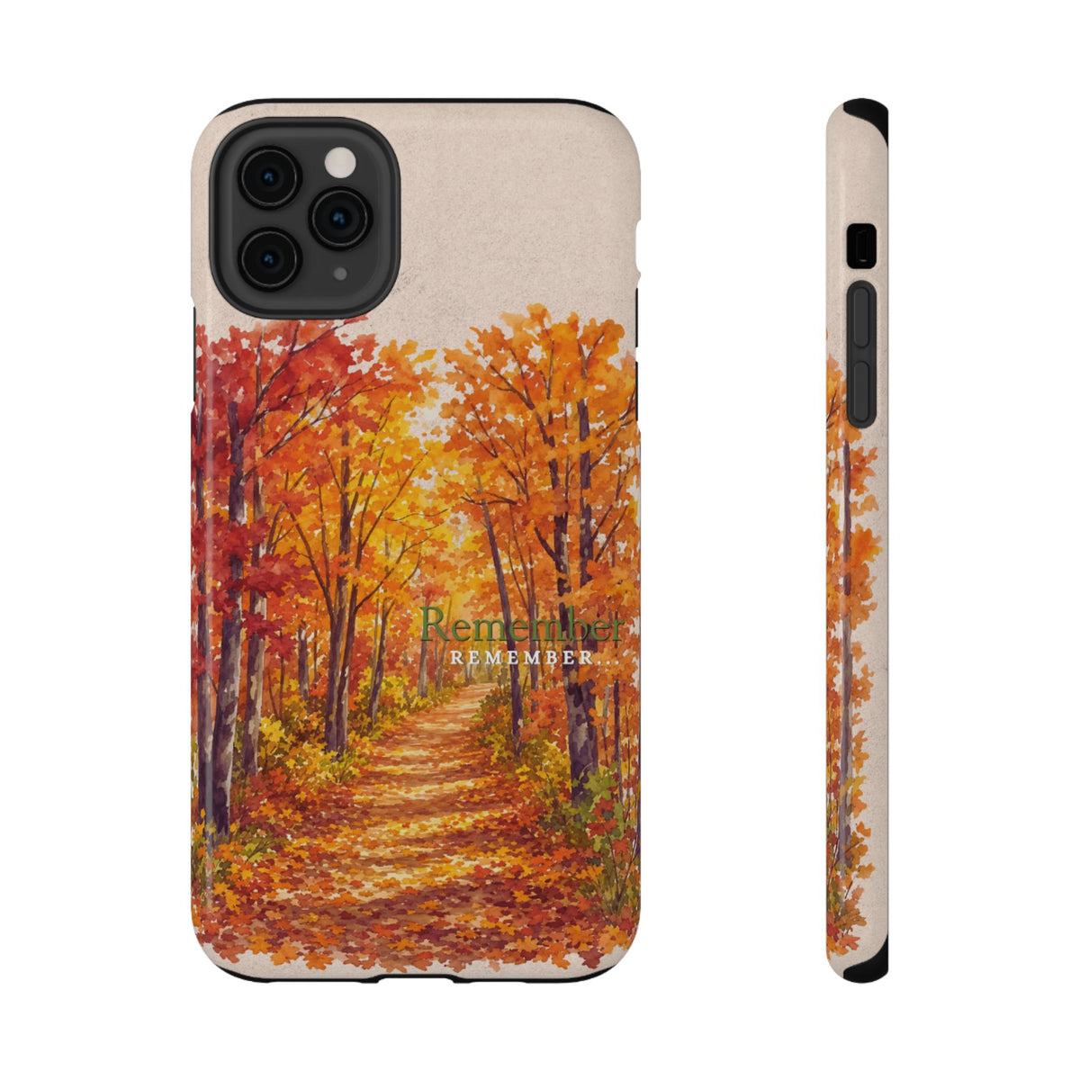 Impact-Resistant Phone Case – Autumn Remembered – Compatible with iPhone 11–17 & Samsung Galaxy S22–S26 Series