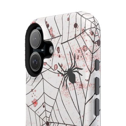 Impact-Resistant Phone Case – Blood Web