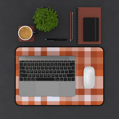 Desk Mat – Spiced Plaid