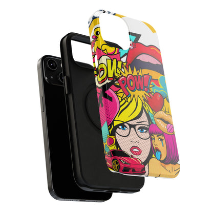 Impact-Resistant Phone Case – Pop Off – Compatible with iPhone 11–17 & Samsung Galaxy S22–S26 Series