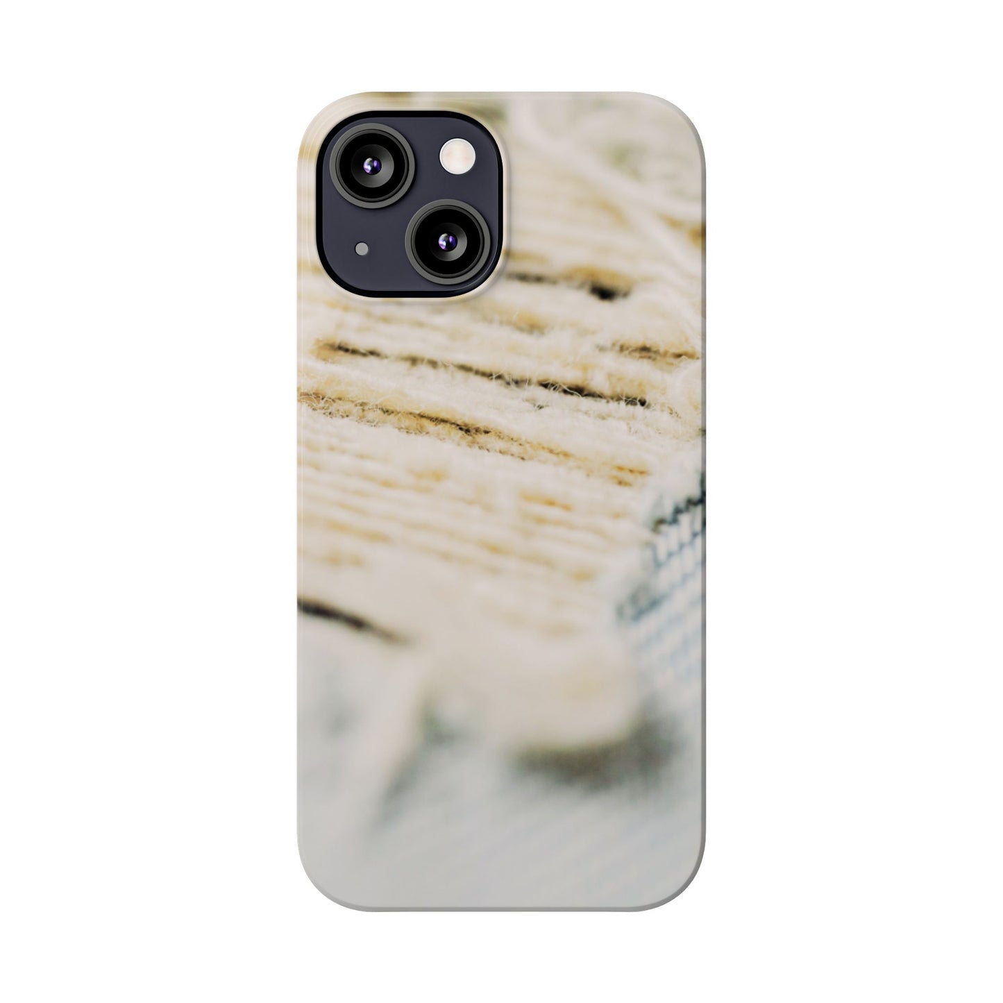 Slim Phone Case – Woven Warmth