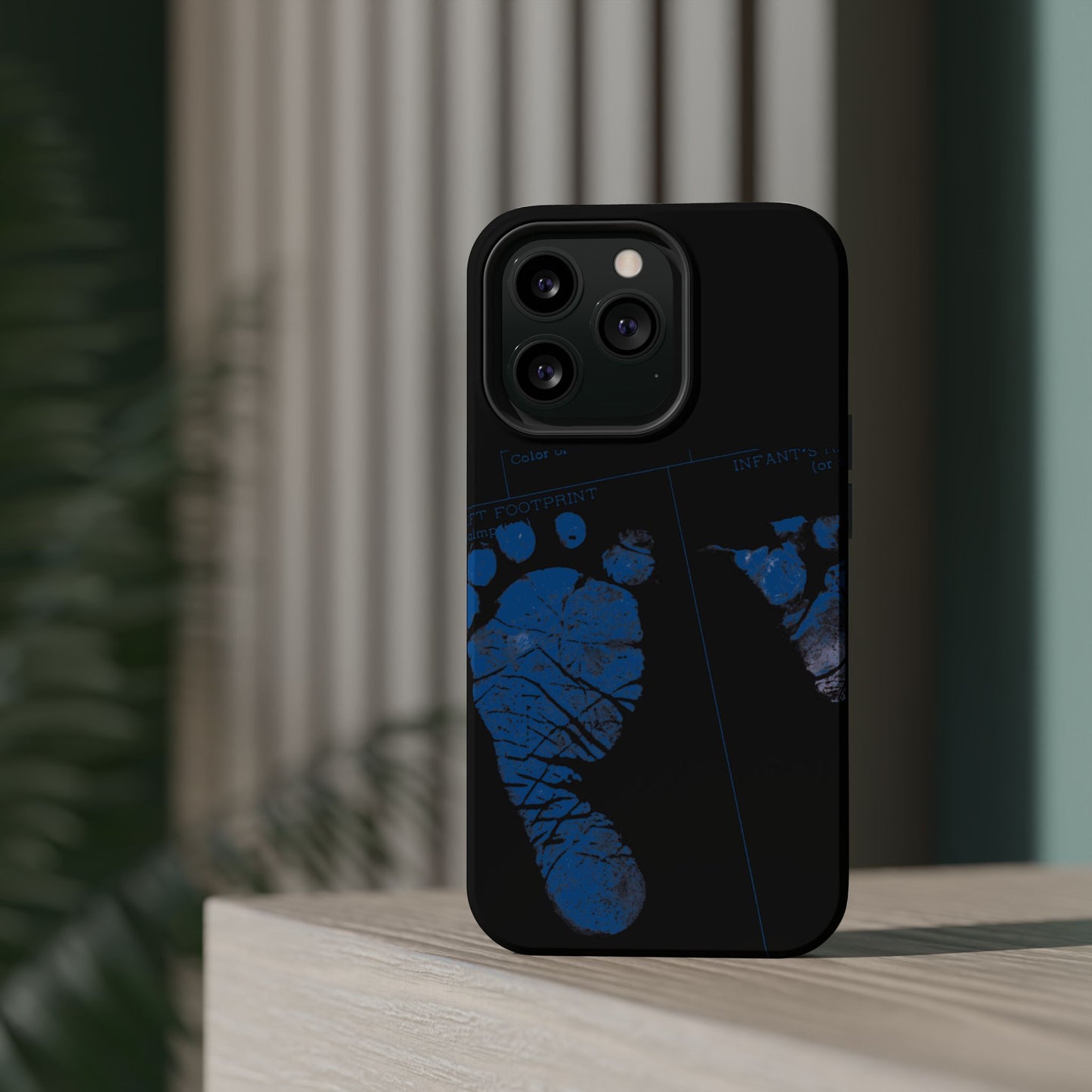 Wireless-Charging Compatible Case – Mom’s Little Blue Footprints