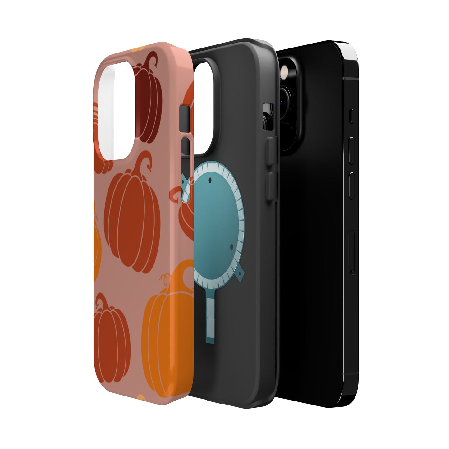 Wireless-Charging Compatible Case – Pumpkin Mood