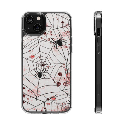 Clear Magnetic Phone Case – Blood Web