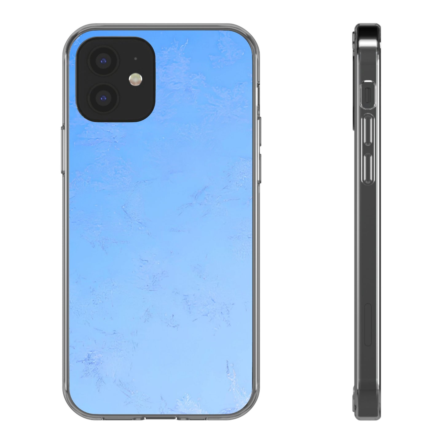 Clear Phone Case – Azure Fade