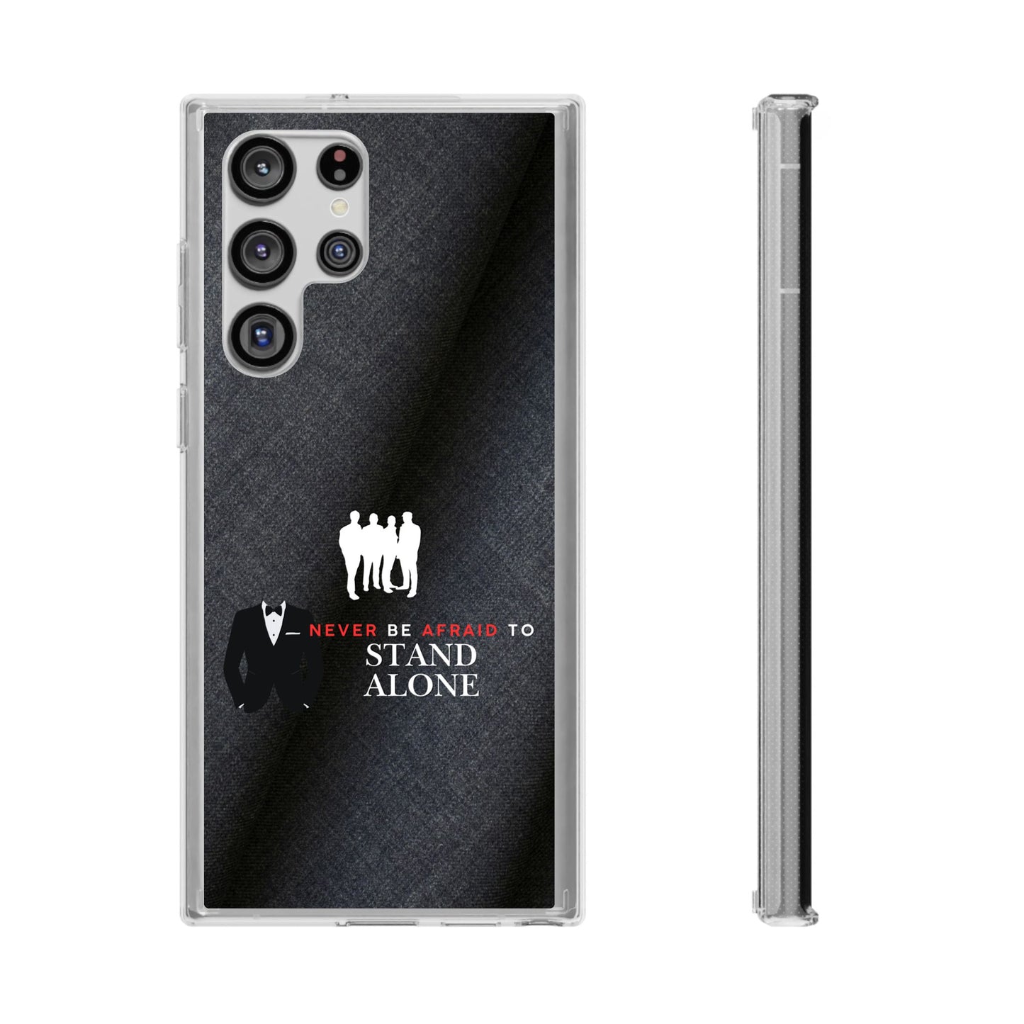 Clear Phone Case – Stand Alone