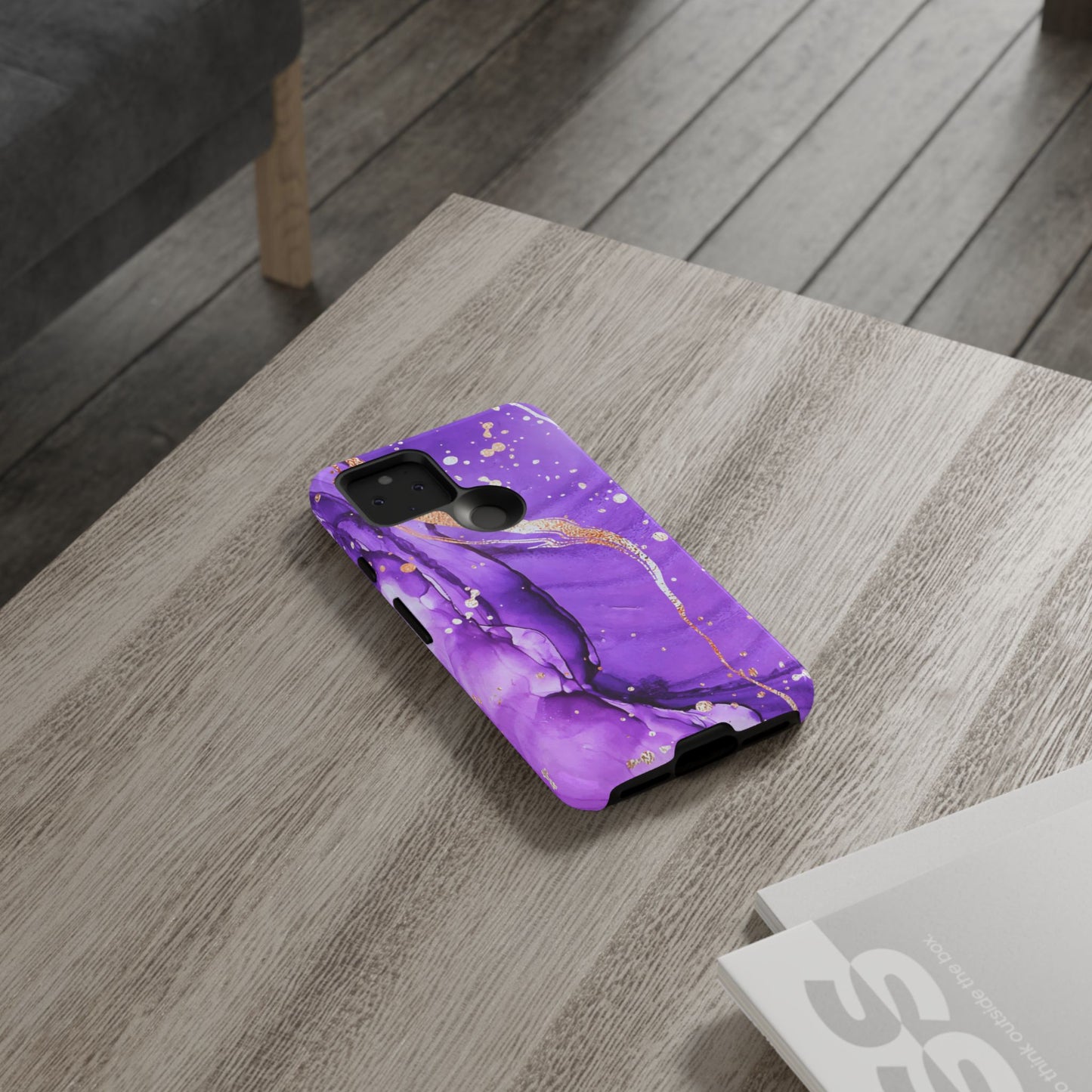 Protective Phone Case – Gilded Violet