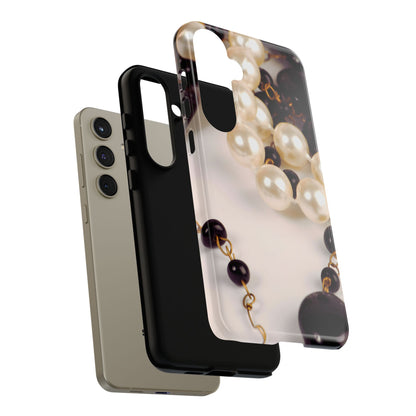 Protective Phone Case – Noir Pearl