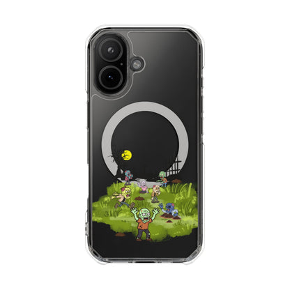 Clear Magnetic Phone Case – Graveyard Shift