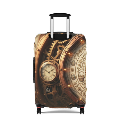Luggage Cover – Clockwork Cottontail