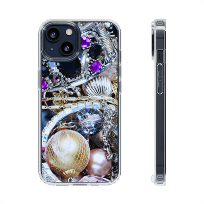 Clear Phone Case – Chrome Jewel