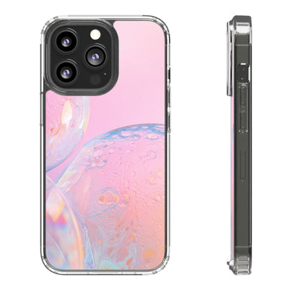 Clear Phone Case – Sugar Bubbles