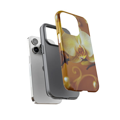 Protective Phone Case – Amber Orchid