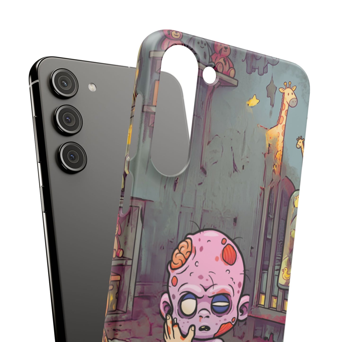 Phone Case — Creepy Cute Zombie Baby Nursery Design
