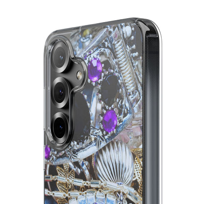 Clear Phone Case – Chrome Jewel