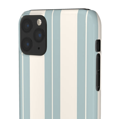 Snap Phone Case – Coastal Stripe