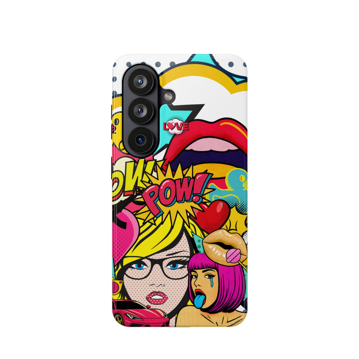 Impact-Resistant Phone Case – Pop Off – Compatible with iPhone 11–17 & Samsung Galaxy S22–S26 Series