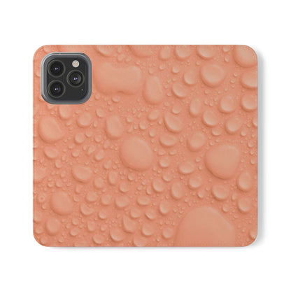 Flip Case - Apricot Rain