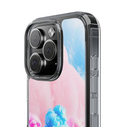 Clear Phone Case – Cotton Candy Dream