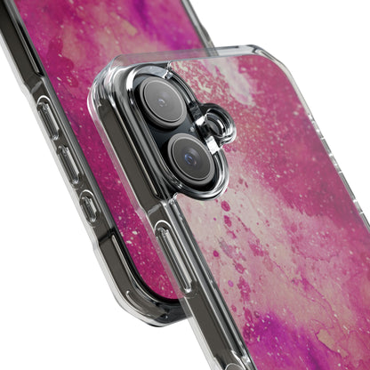 Clear Magnetic Phone Case – Spilled Wine