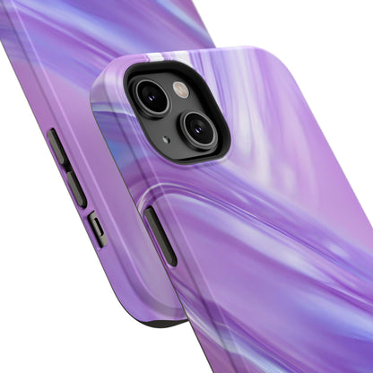 Impact-Resistant Phone Case – Lavender Wave