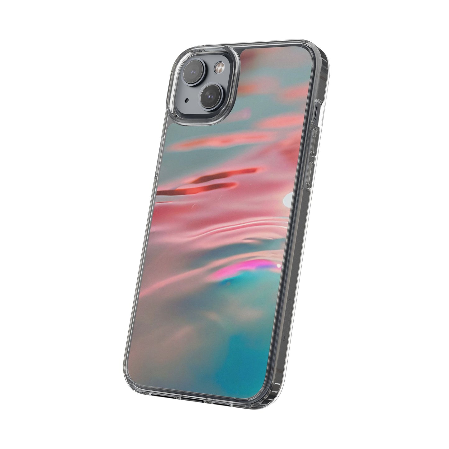Clear Phone Case – Liquid Sunset
