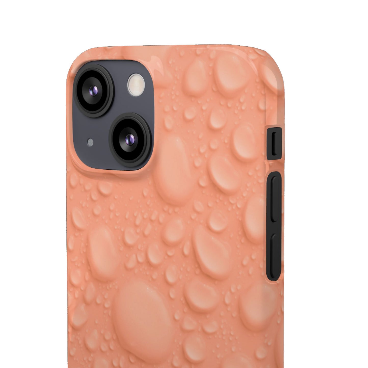 Snap Phone Case – Apricot Rain