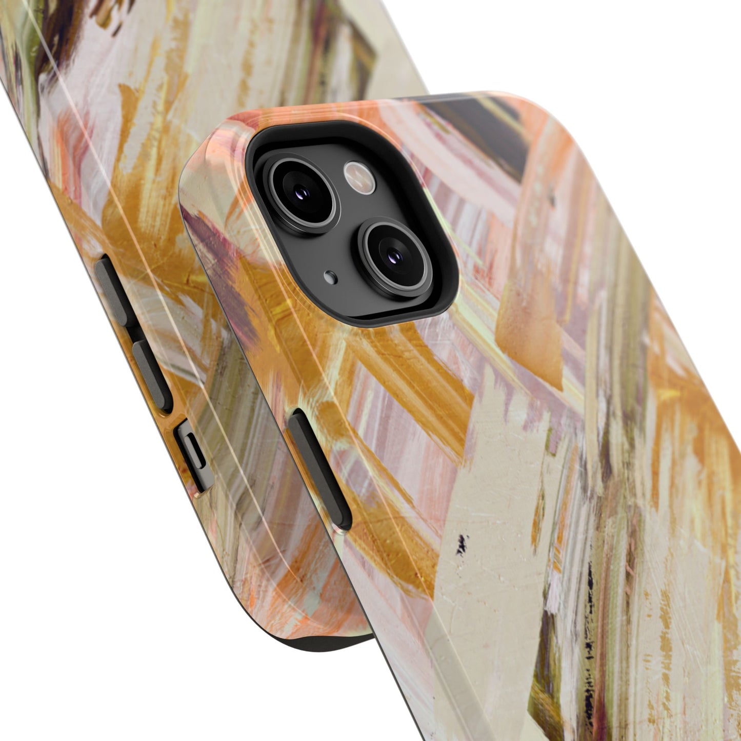 Impact-Resistant Phone Case – Brush & Bronze