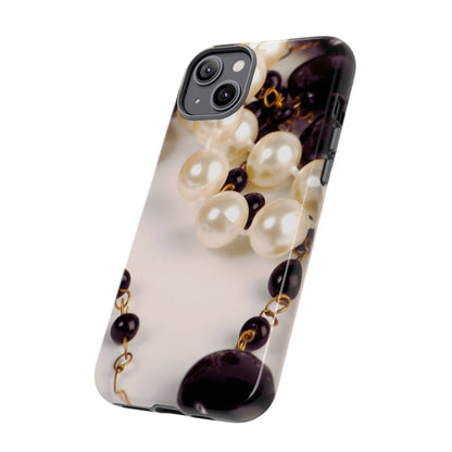 Protective Phone Case – Noir Pearl